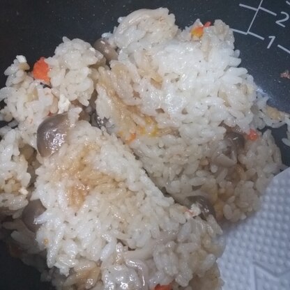 食べたあと、お釜からですみません。とっても美味しかったです！